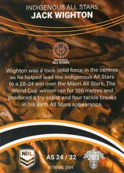 2023 NRL Traders Elite - All Stars #AS24 Jack Wighton Back